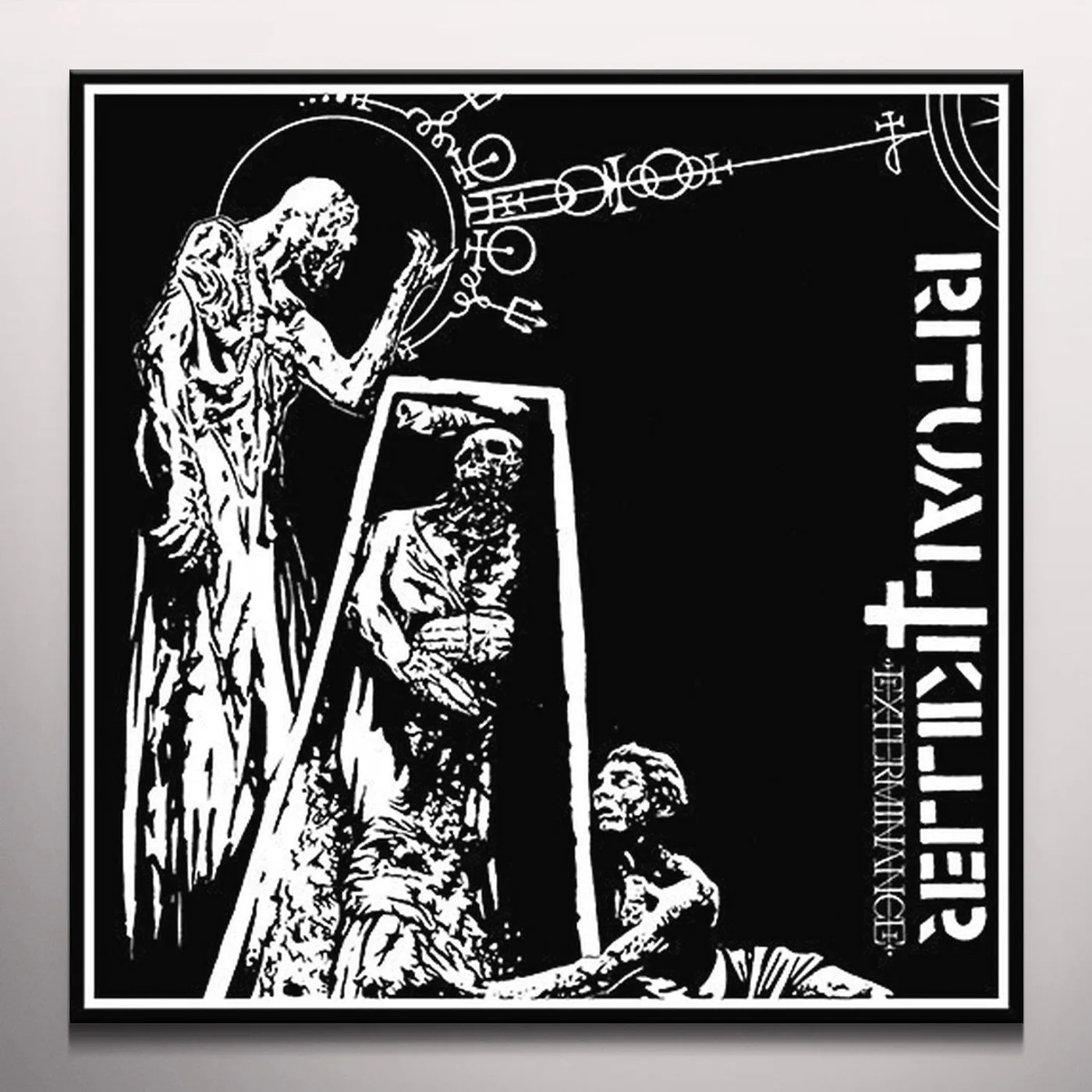 Ritual Killer EXTERMINANCE (TRANSPARENT RED VINYL) Vinyl Record