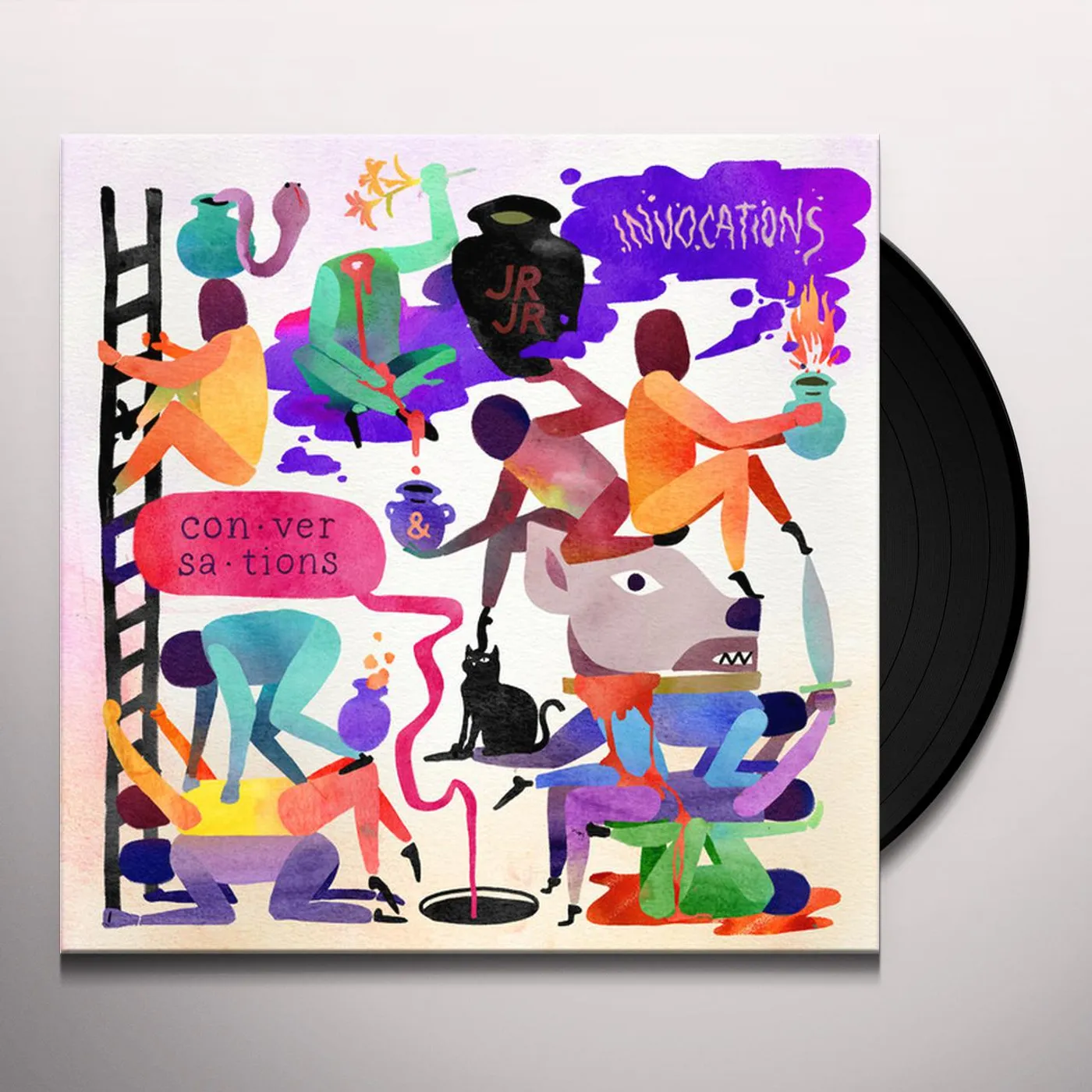 JR JR Invocations / Conversations Vinyl Record