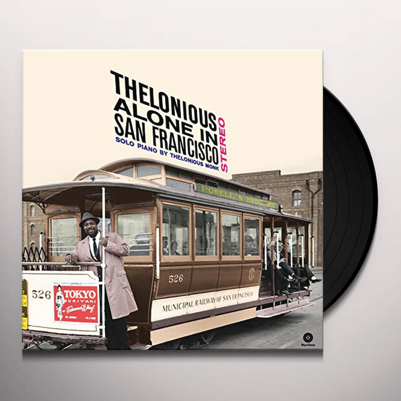 Thelonius Monk ALONE IN SAN FRANCISCO + BONUS TRACKS Vinyl Record - Spain Release