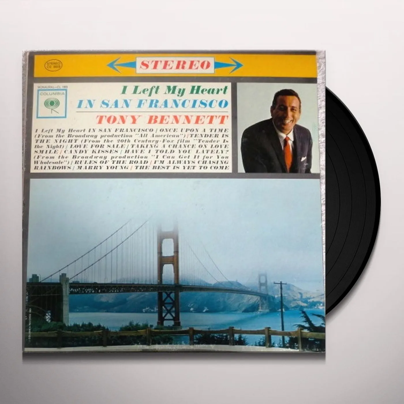 Tony Bennett I Left My Heart In San Francisco Vinyl Record