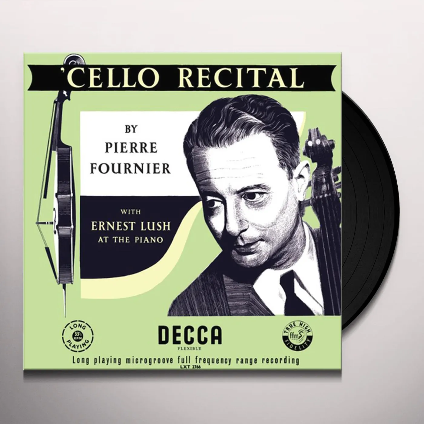 Pierre Fournier Cello Recital Vinyl Record