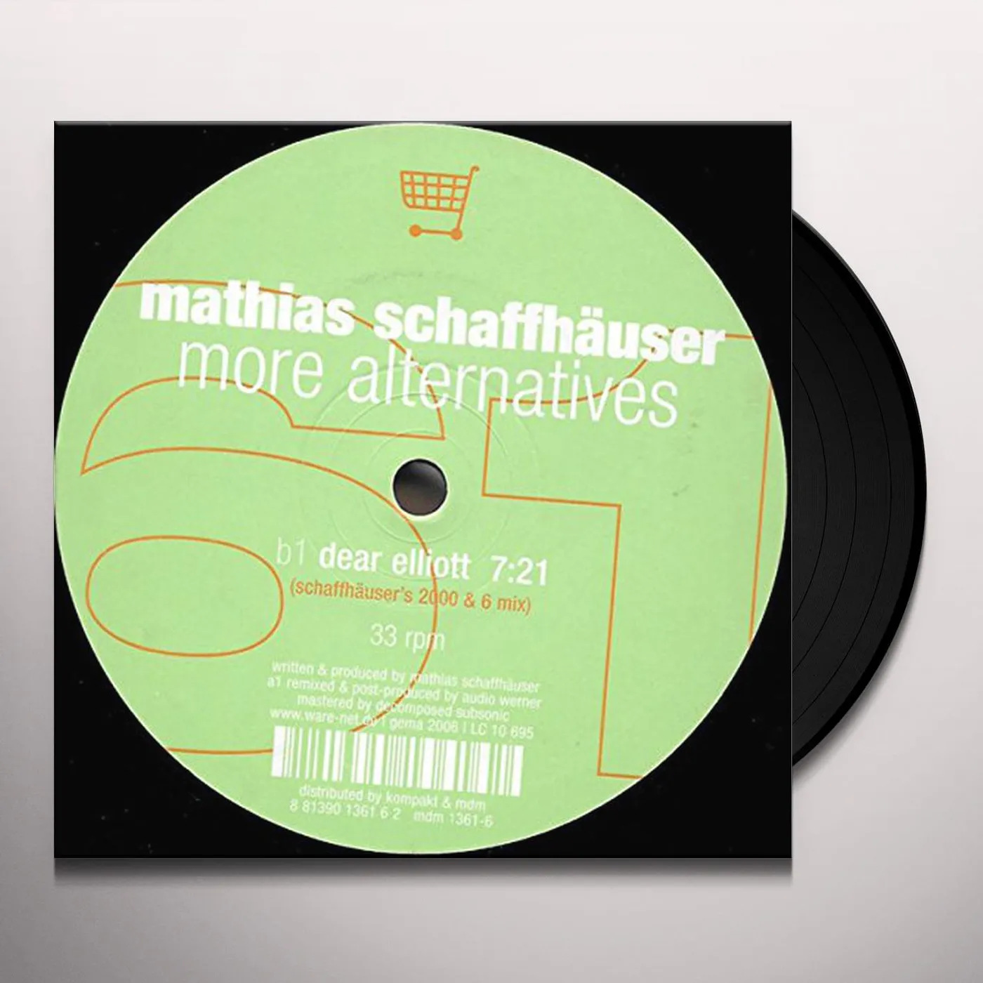 Mathias Schaffhäuser MORE ALTERNATIVES Vinyl Record