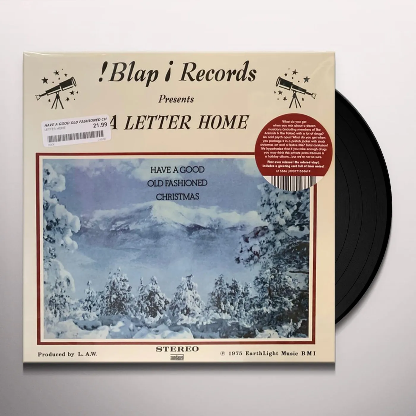 A Letter Home HAVE A GOOD OLD FASHIONED CHRISTMAS (WHITE VINYL) Vinyl Record