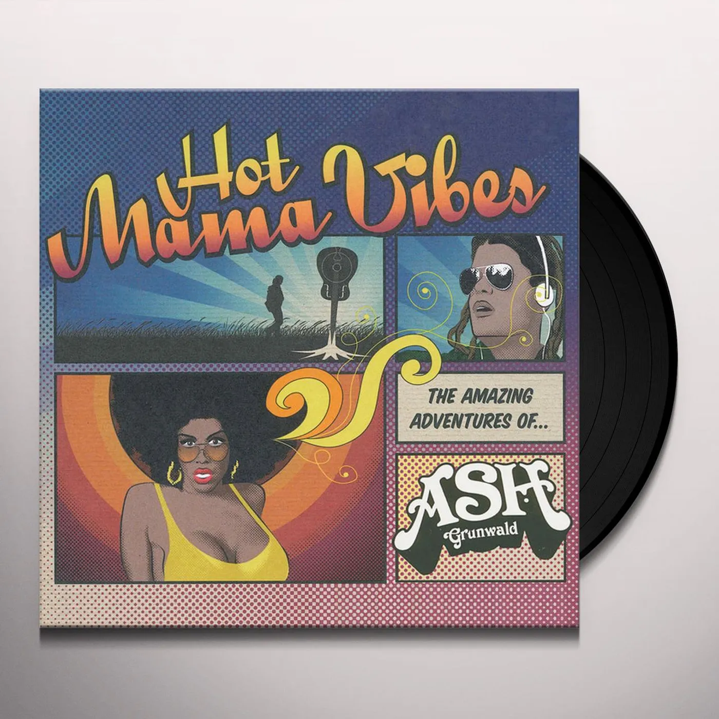 Ash Grunwald Hot Mama Vibes Vinyl Record