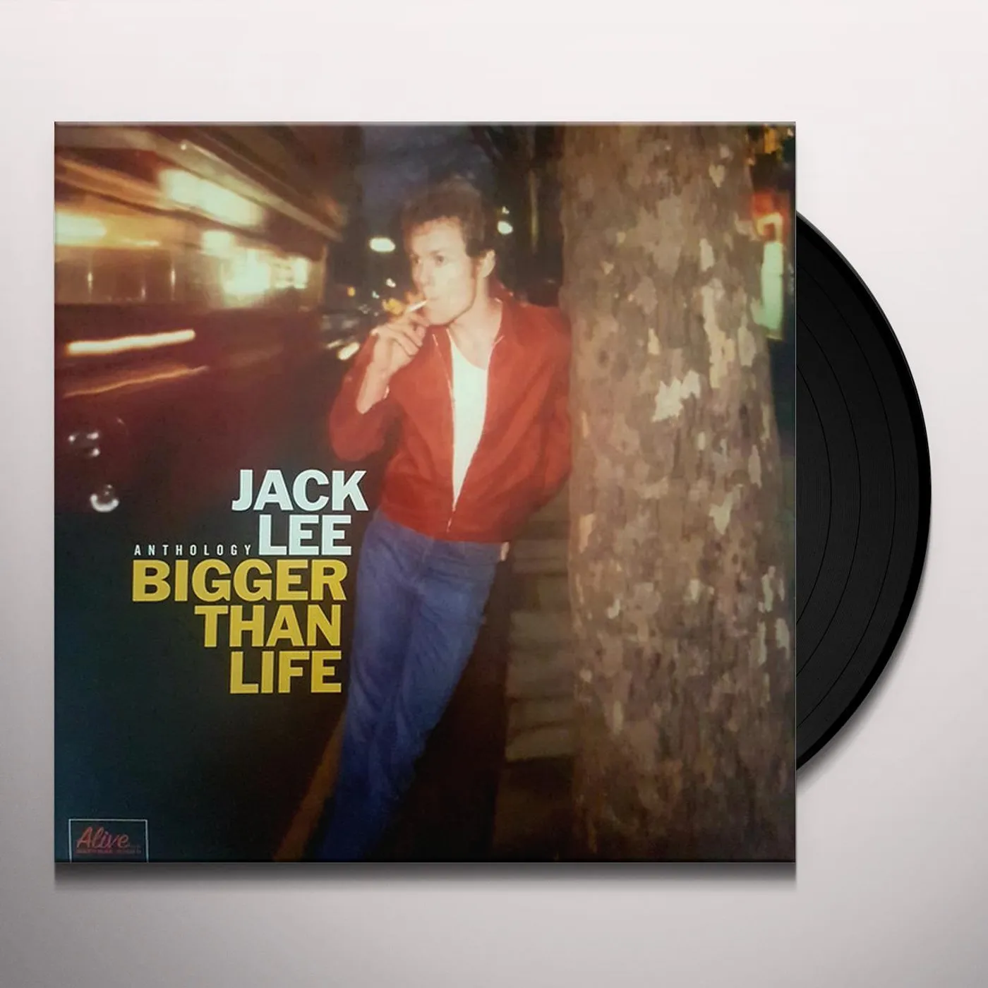 Jack Lee BIGGER THAN LIFE Vinyl Record