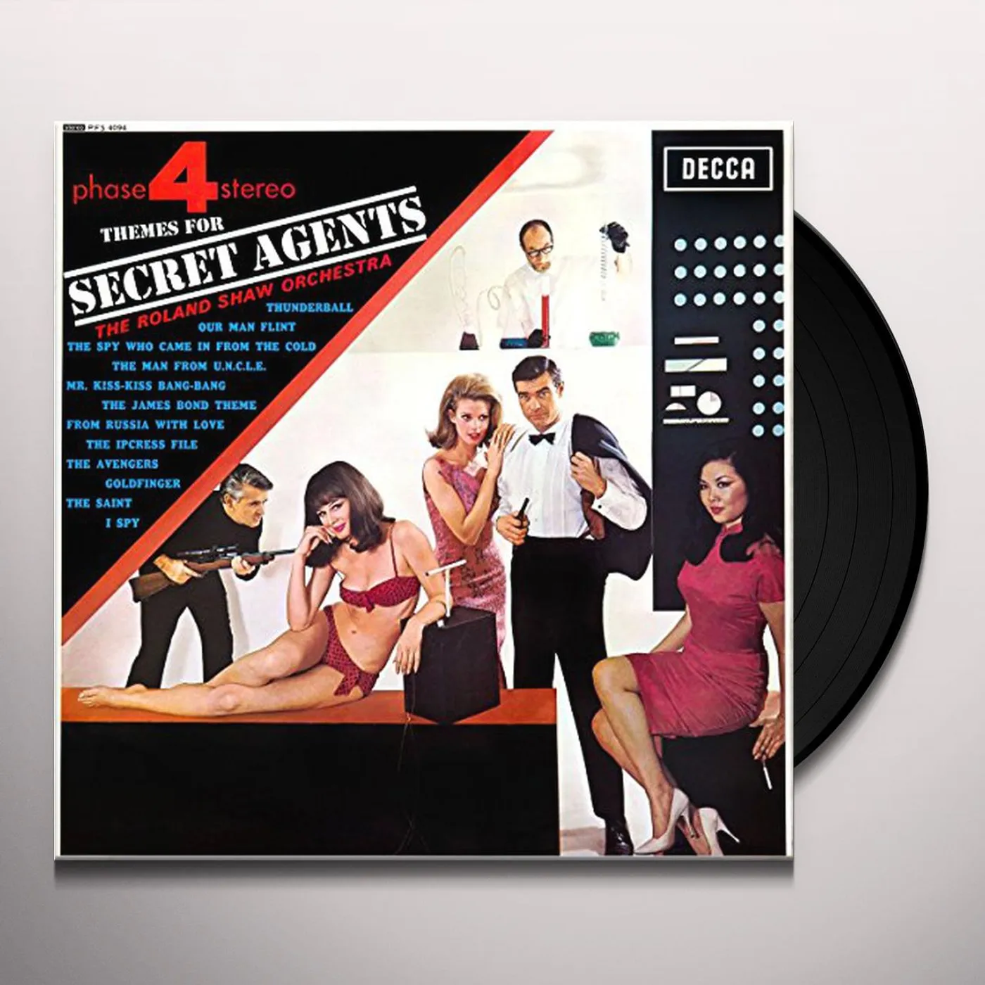 Roland Shaw & His Orchestra Themes For Secret Agents Vinyl Record