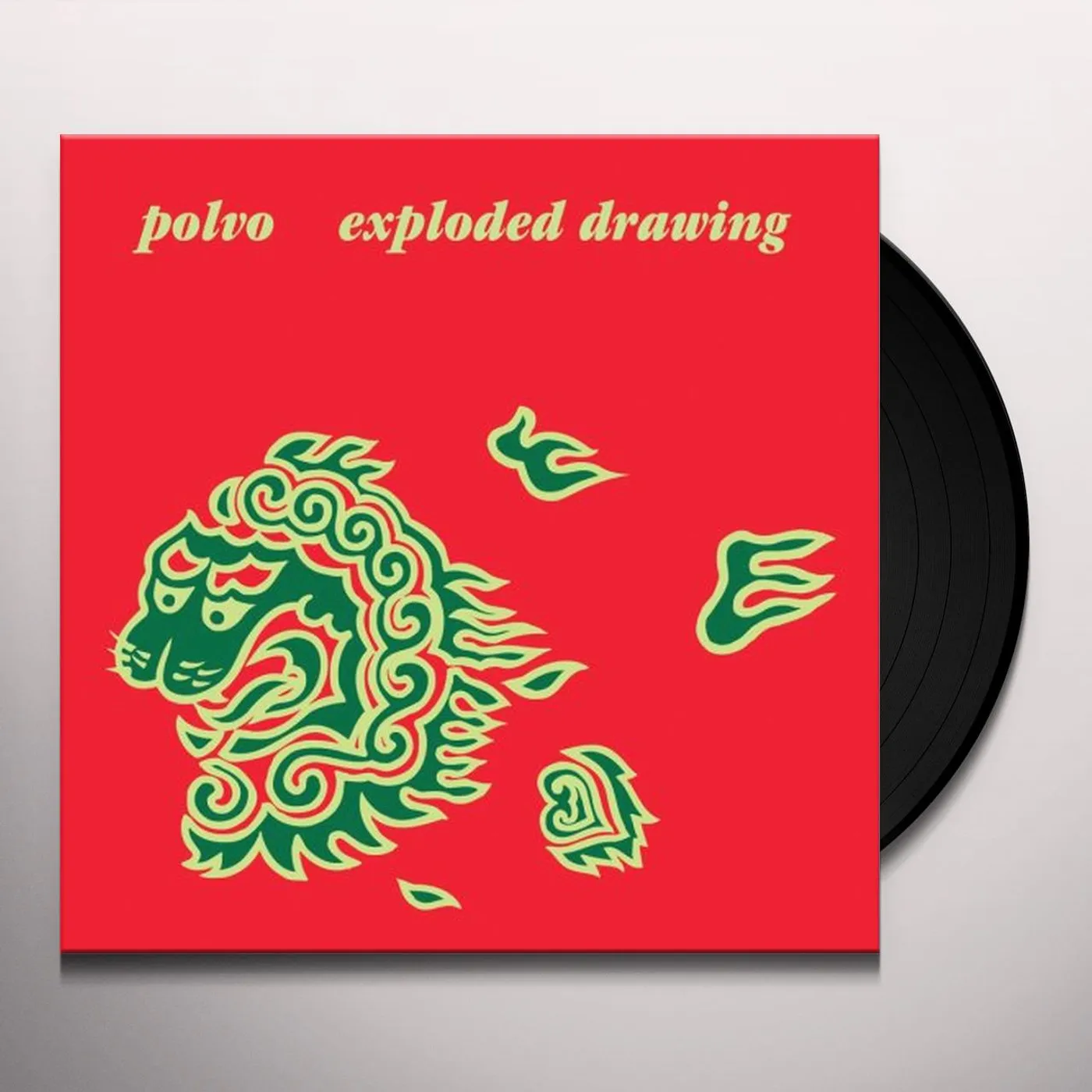 Polvo Exploded Drawing Vinyl Record