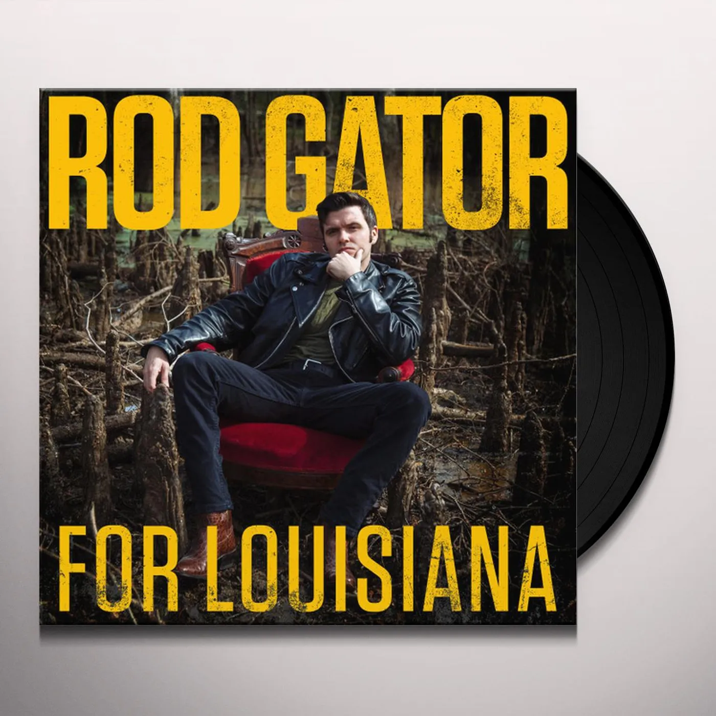 Rod Gator For Louisiana Vinyl Record