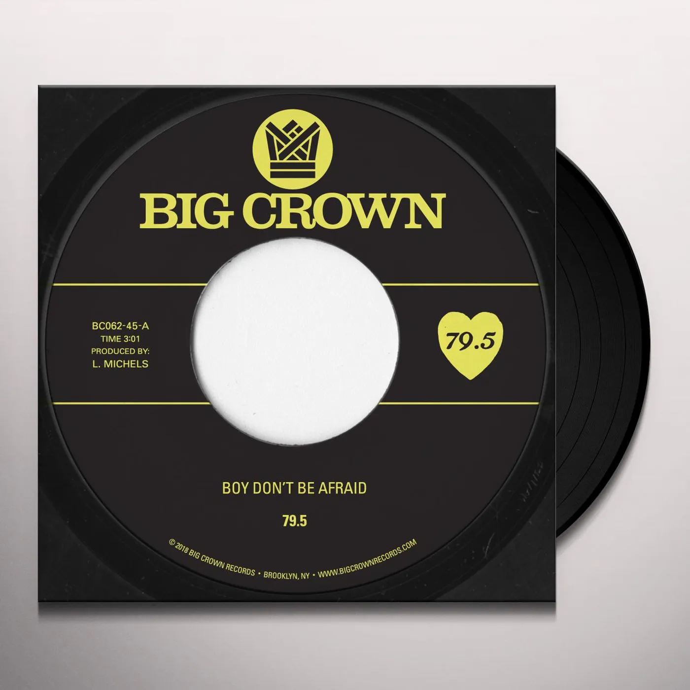 79.5 BOY DON'T BE AFRAID / I STAY & YOU STAY Vinyl Record