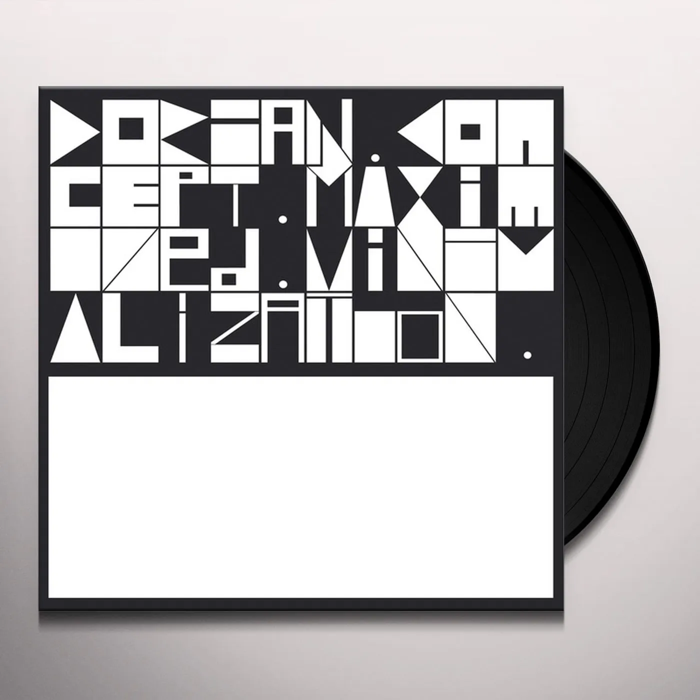 Dorian Concept MAXIMIZED MINIMALIZATION Vinyl Record - UK Release