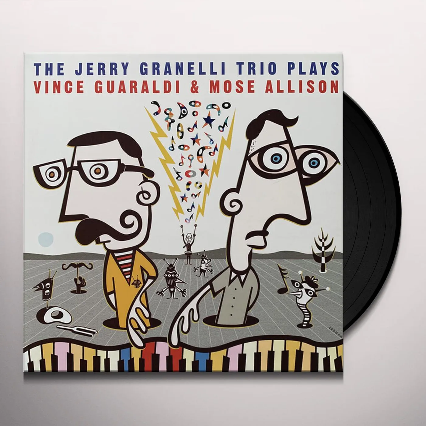 JERRY GRANELLI TRIO PLAYS THE MUSIC OF VINCE Vinyl Record