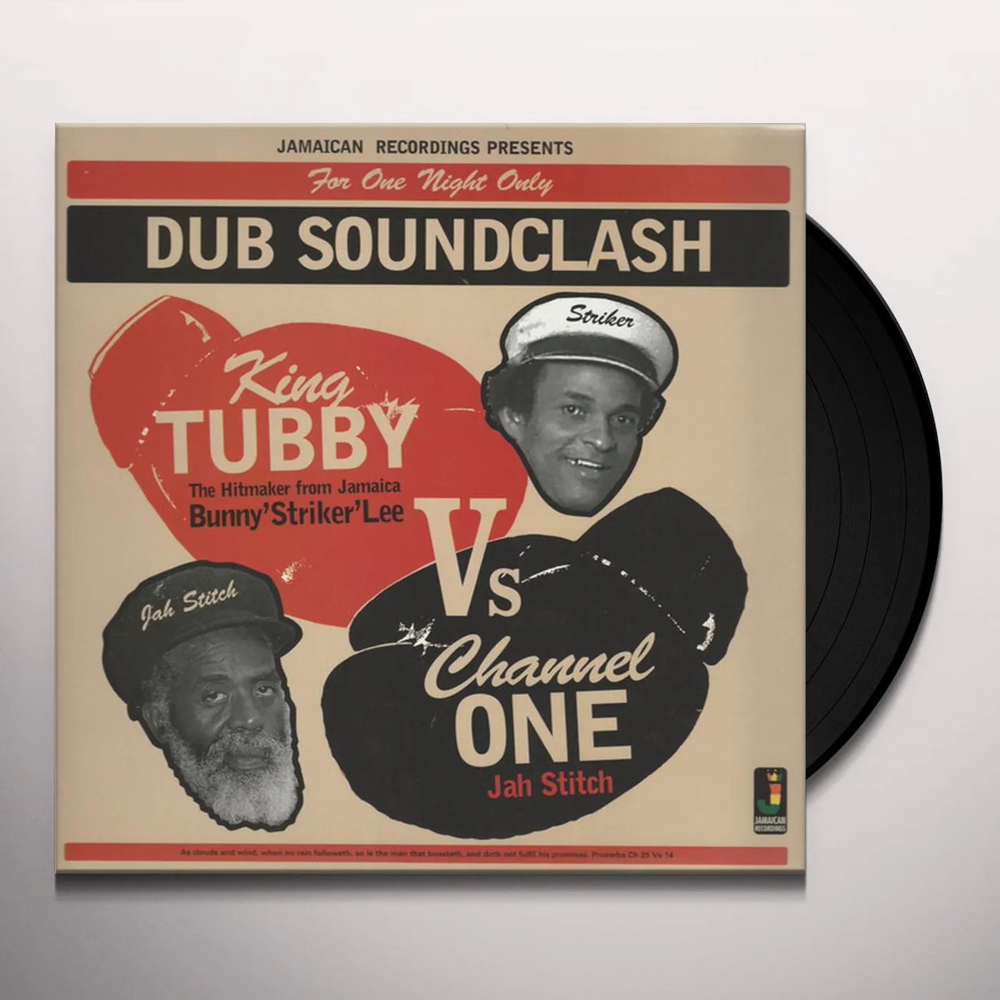 KING TUBBY VS CHANNEL ONE DUB SOUNDCLASH Vinyl Record