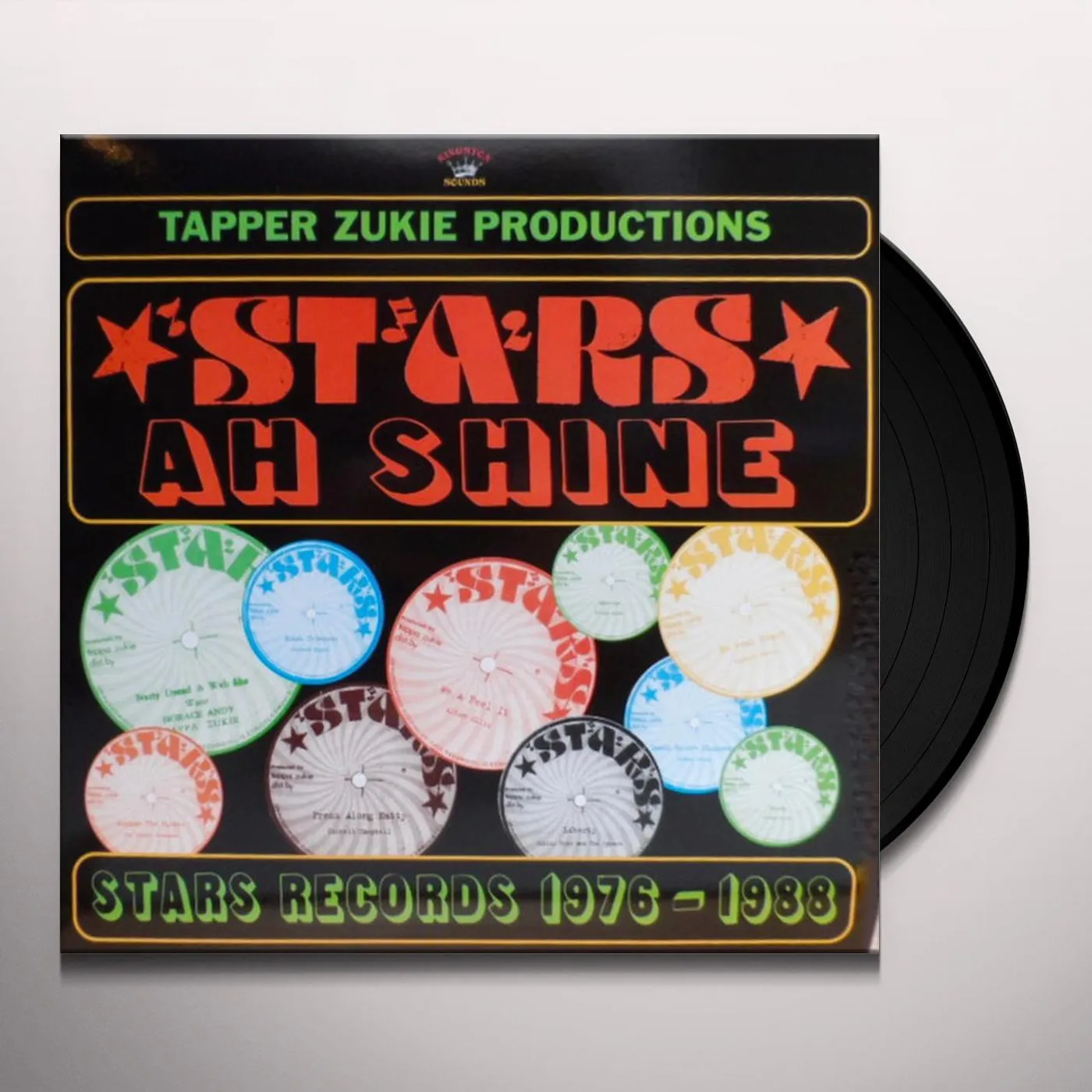Tapper Zukie STARS AH SHINE: HITS FROM THE STARS LABEL 1978 Vinyl Record