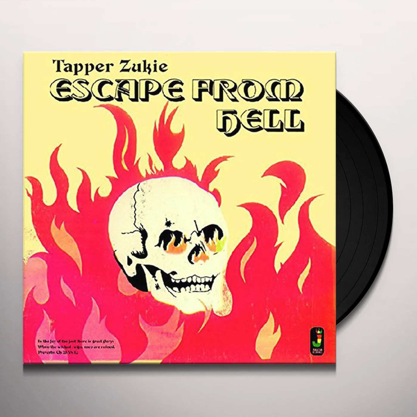 Tapper Zukie Escape From Hell Vinyl Record