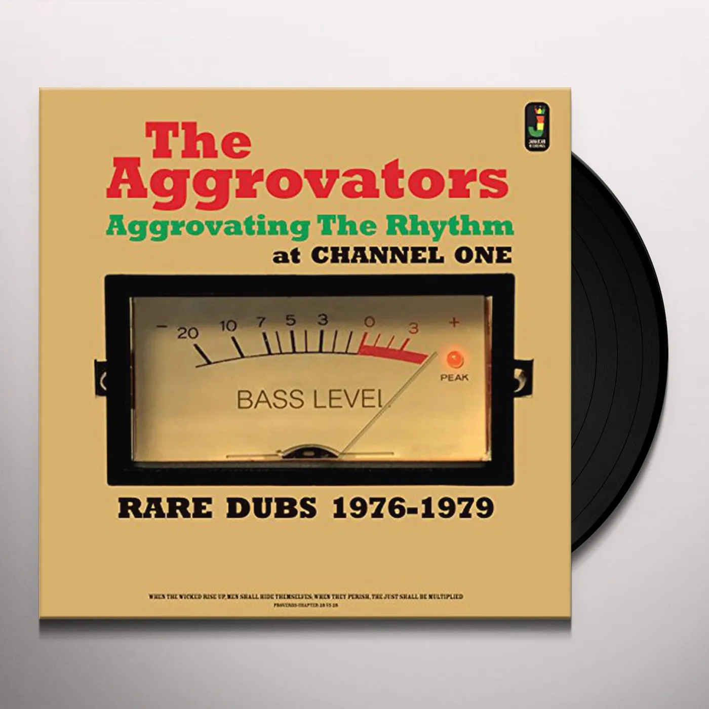 The Aggrovators AGGROVATING THE RHYTHM AT CHANNEL ONE Vinyl Record