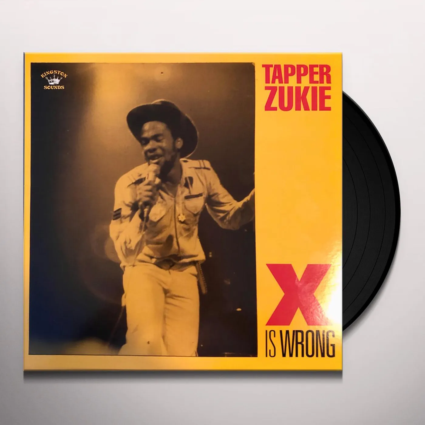 Tapper Zukie X IS WRONG Vinyl Record