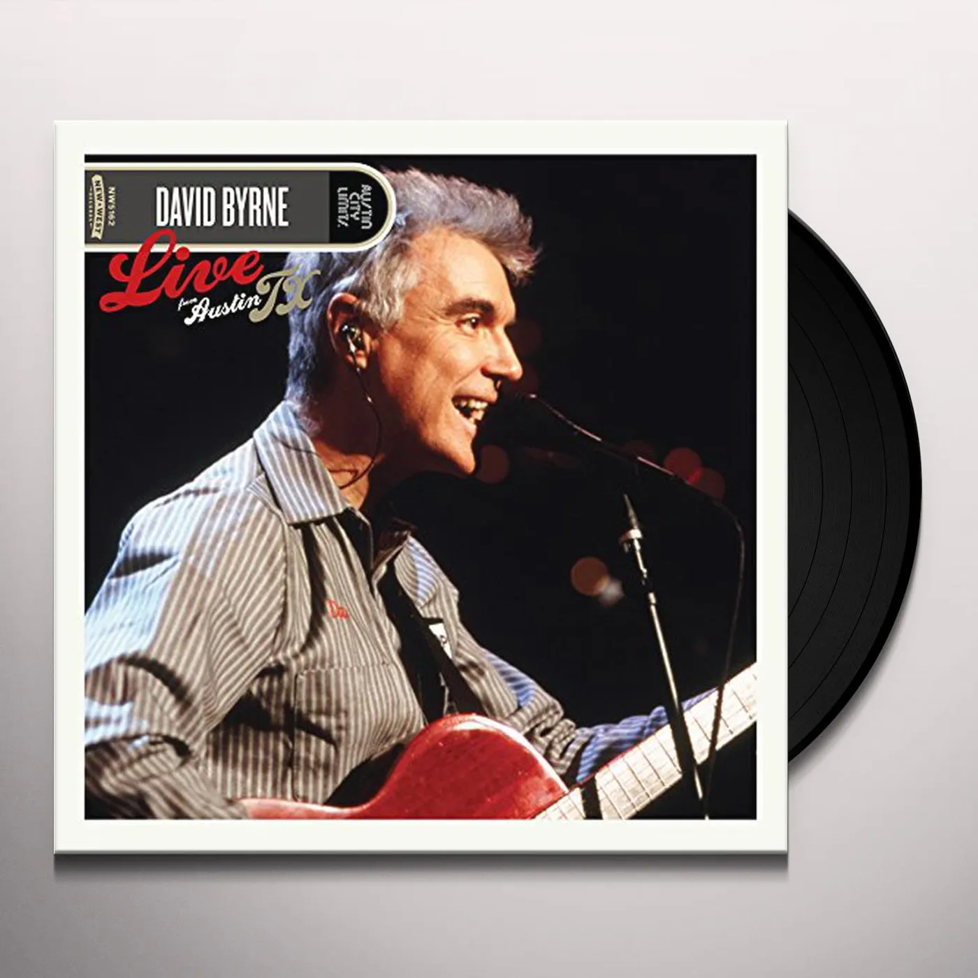 David Byrne Live From Austin TX Vinyl Record