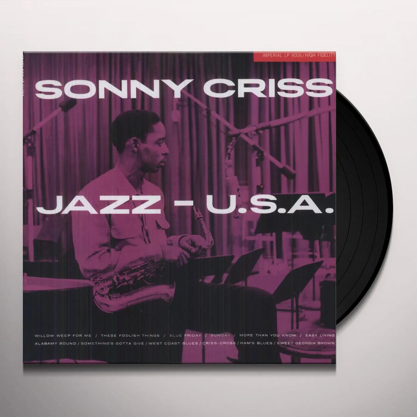 Sonny Criss JAZZ: USA Vinyl Record