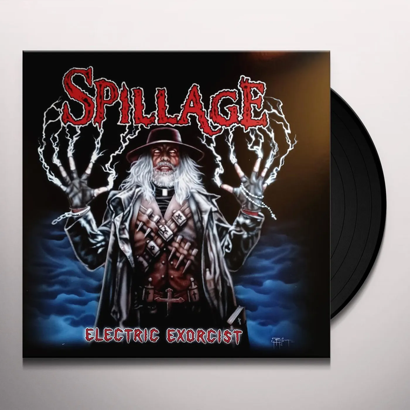 Spillage ELECTRIC EXORCIST (RED VINYL) Vinyl Record