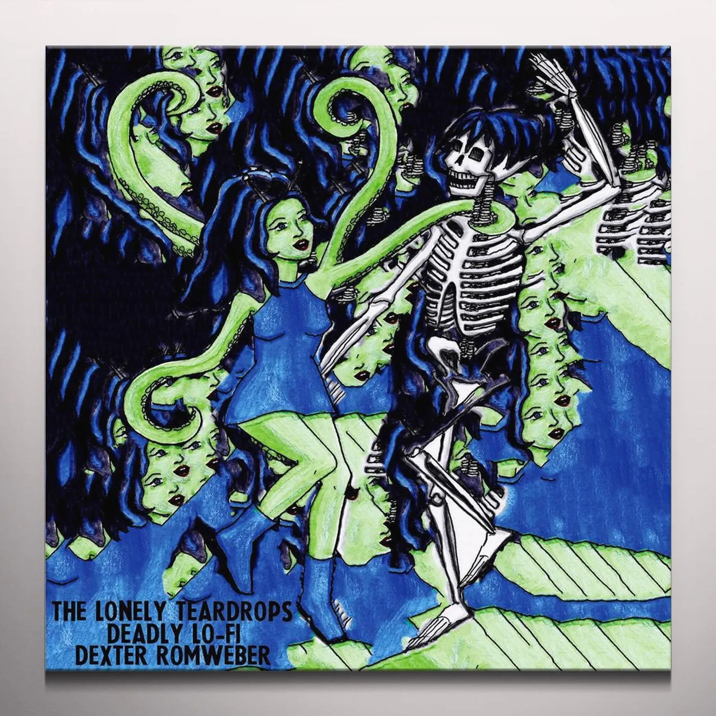 Dexter Romweber / Lonely Teardrops / Deadly Lo-Fi MUCHACHO / CRASH THE PARTY Vinyl Record - Colored Vinyl, Limited Edition, Digital Download Included