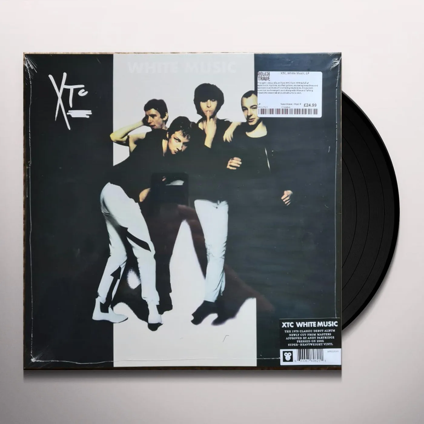 XTC White Music Vinyl Record
