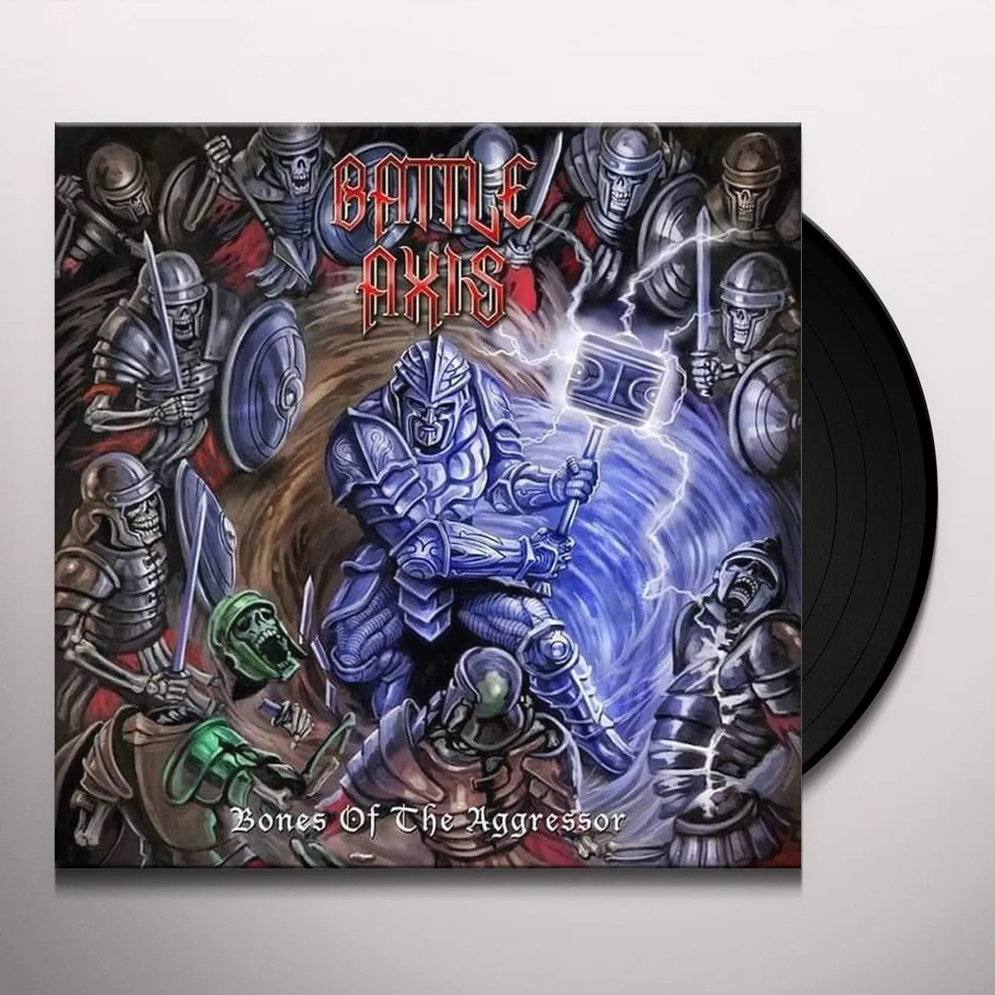 Battle Axis BONES OF THE AGGRESSOR Vinyl Record