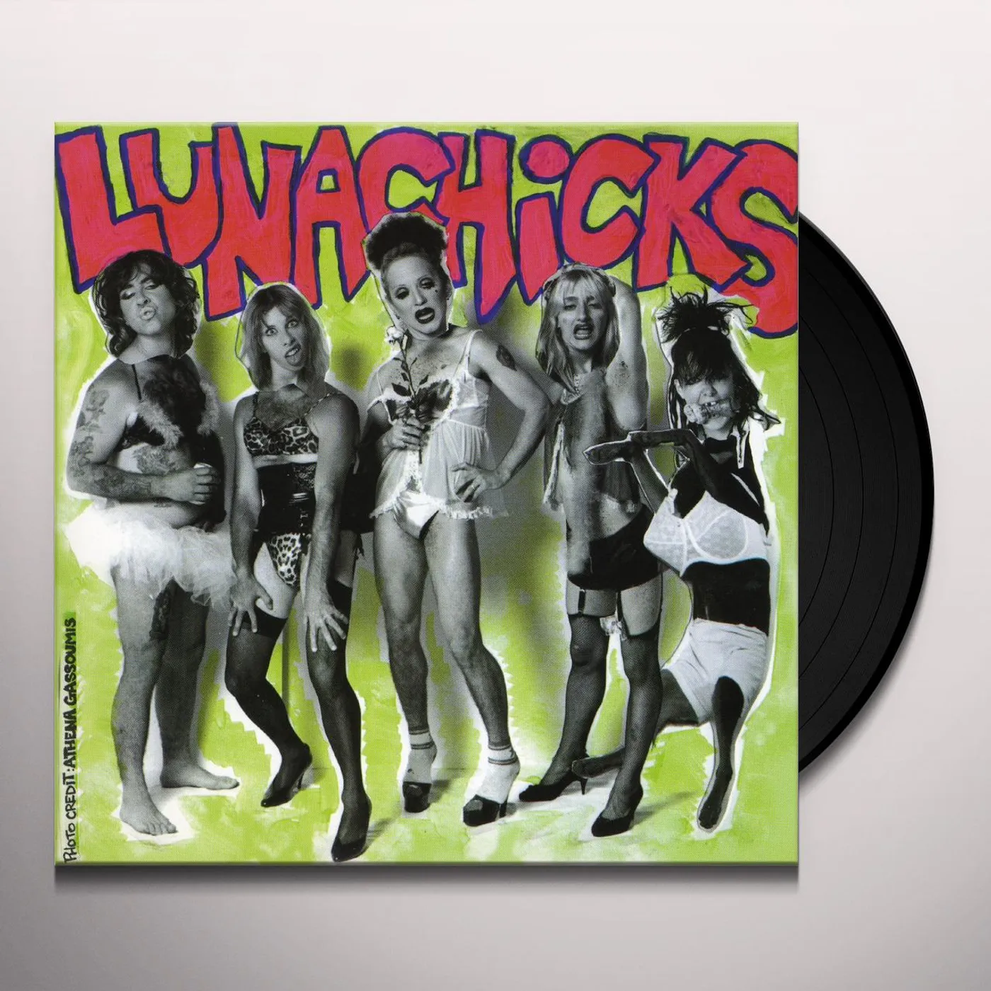 Lunachicks SHIT FINGER DICK Vinyl Record