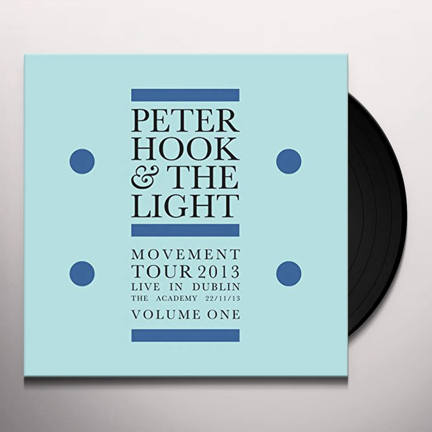 Peter Hook and The Light MOVEMENT - LIVE IN DUBLIN 1 Vinyl Record
