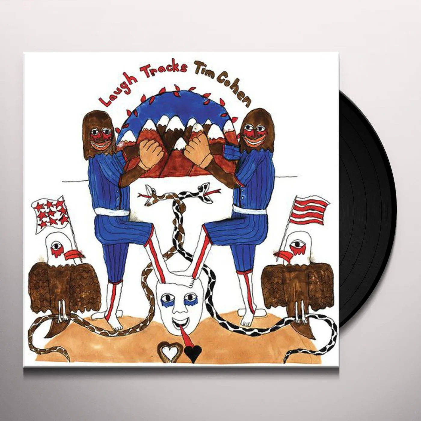 Tim Cohen Laugh Tracks Vinyl Record