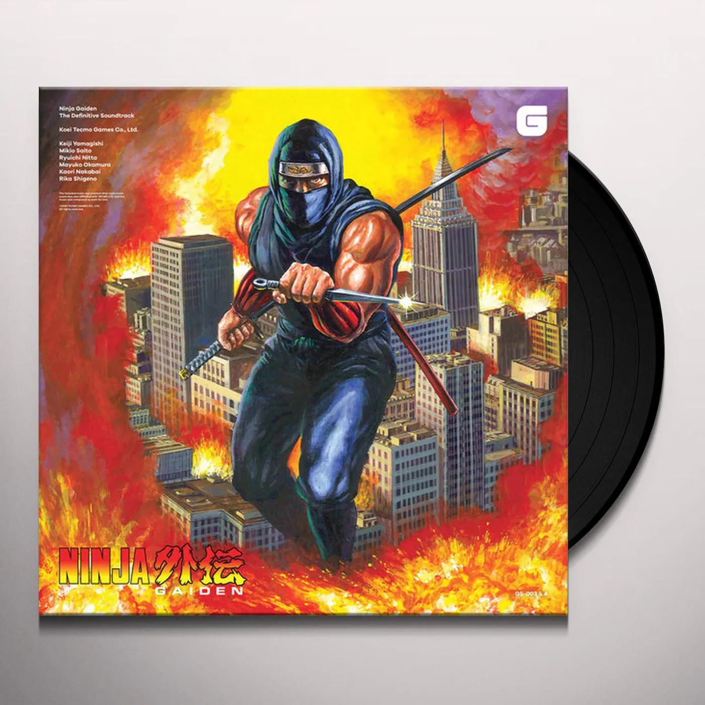 NINJA GAIDEN THE DEFINITIVE VOL 1 & 2 / O.S.T. Vinyl Record