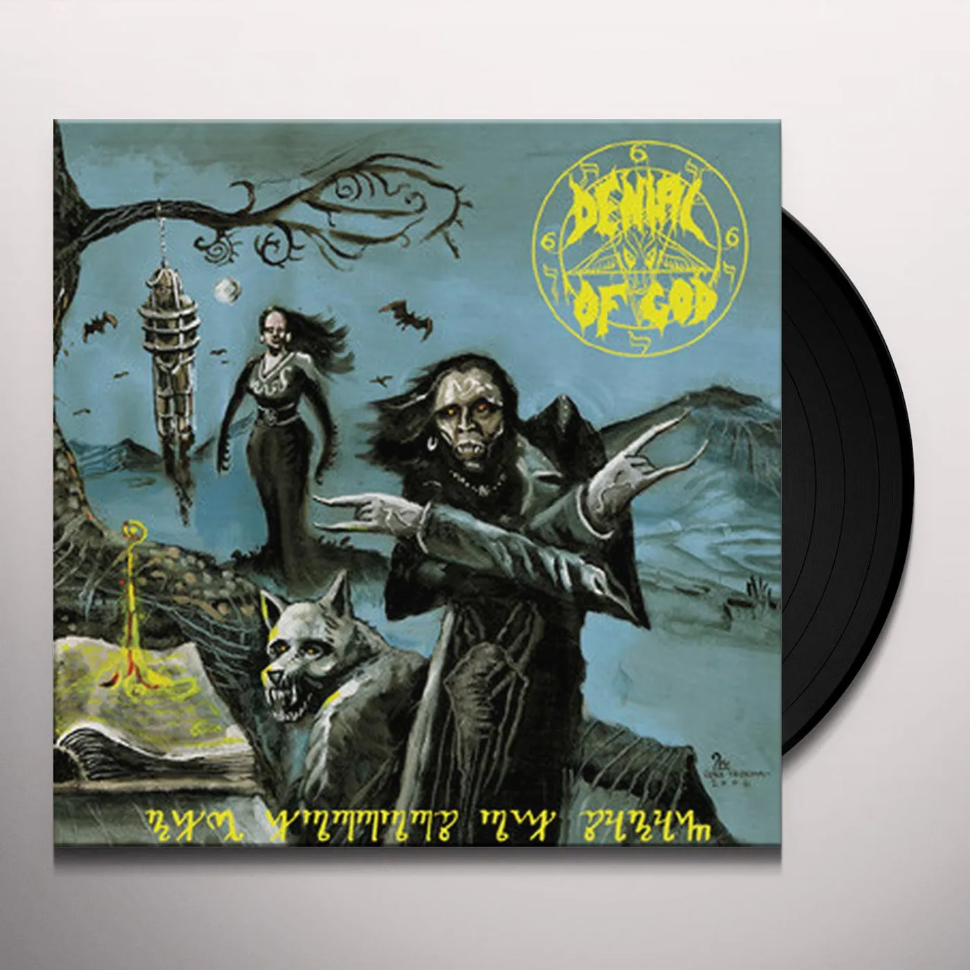 DENIAL OF GOD HORRORS OF SATAN Vinyl Record
