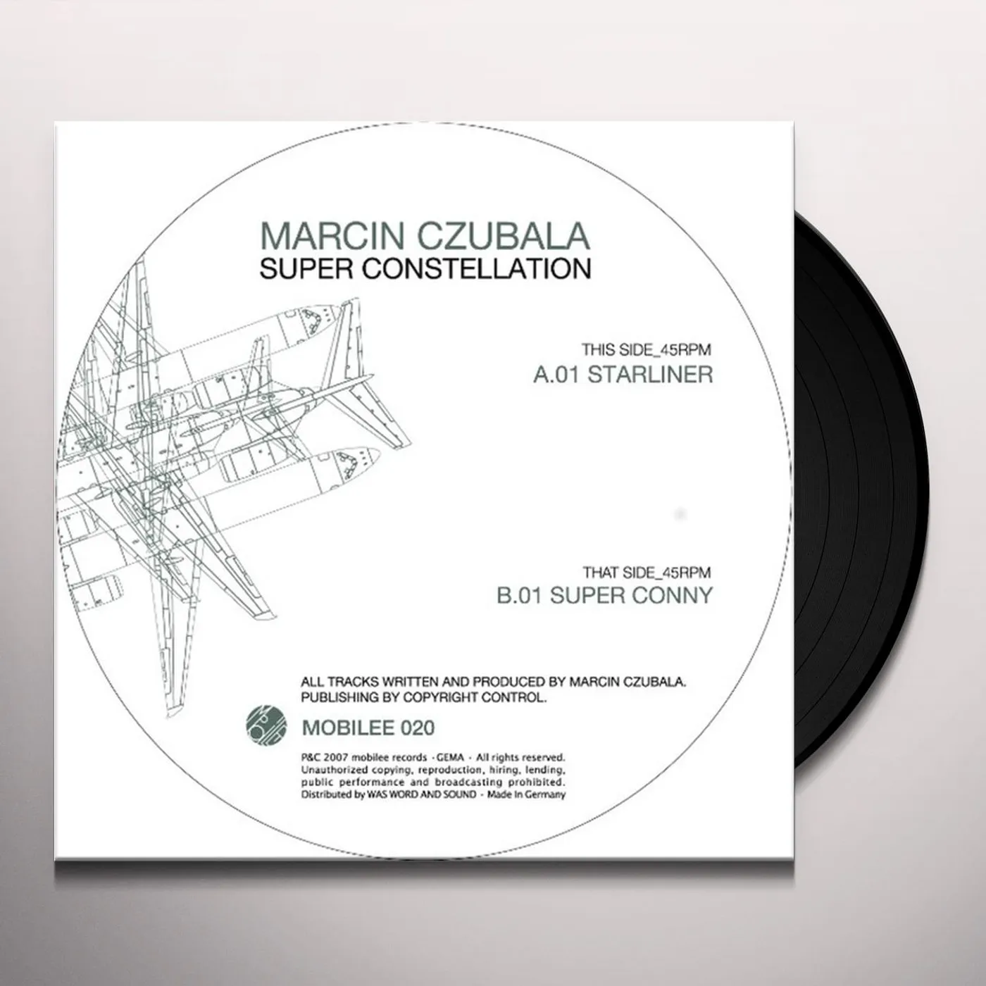 Marcin Czubala Super Constellation Vinyl Record