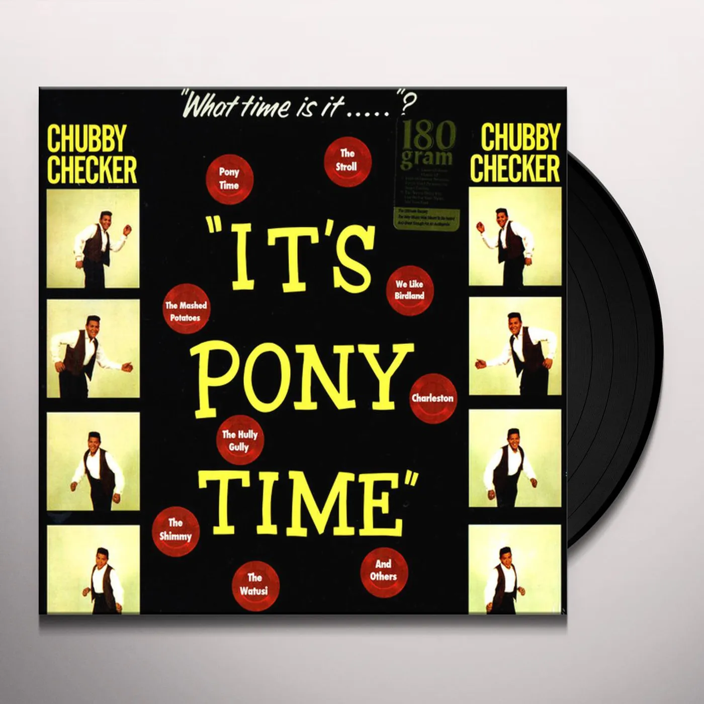 Chubby Checker IT'S PONY TIME + 2 BONUS TRACKS (BONUS TRACKS) Vinyl Record