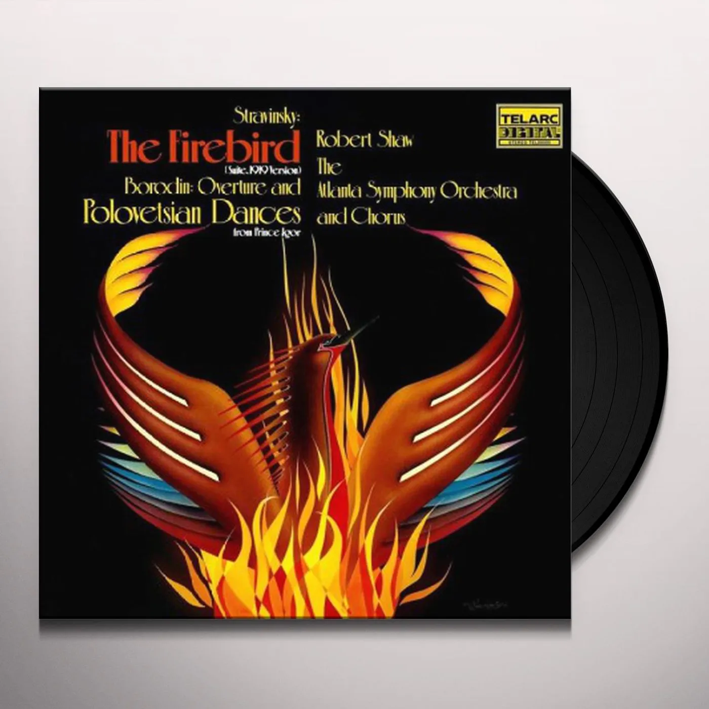 Atlanta Symphony Orchestra Stravinsky/Borodin: Firebird Suite/Polovtsian Dances Vinyl Record