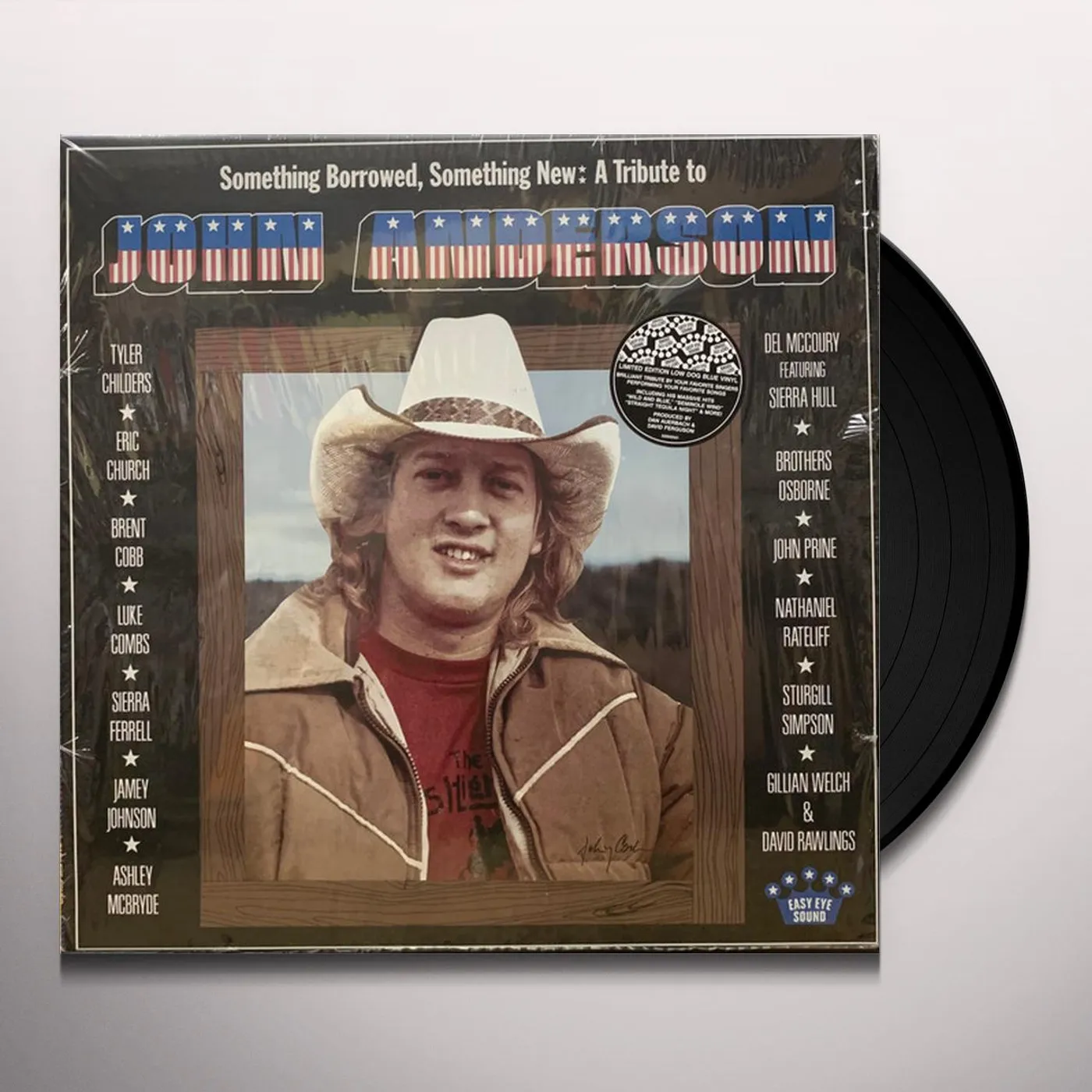 Various Artists  SOMETHING BORROWED, SOMETHING NEW: A TRIBUTE TO JOHN ANDERSON (LOW DOG BLUE VINYL) Vinyl Record