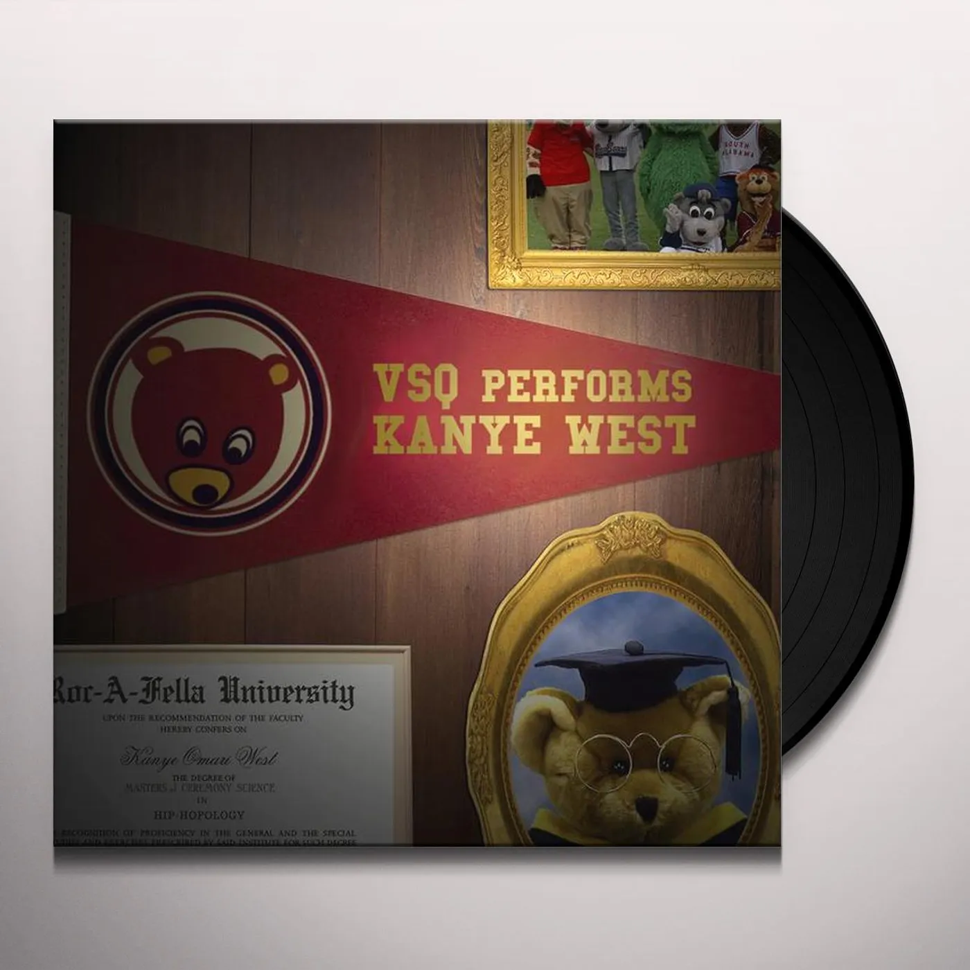 Vitamin String Quartet VSQ Performs Kanye West Vinyl Record