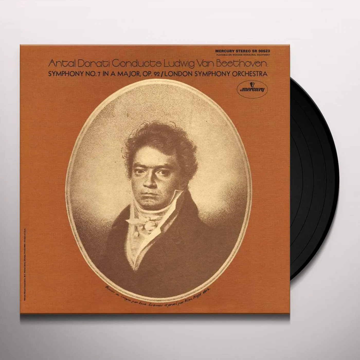 Antal Doráti Beethoven: Symphony No.7 (LP) Vinyl Record