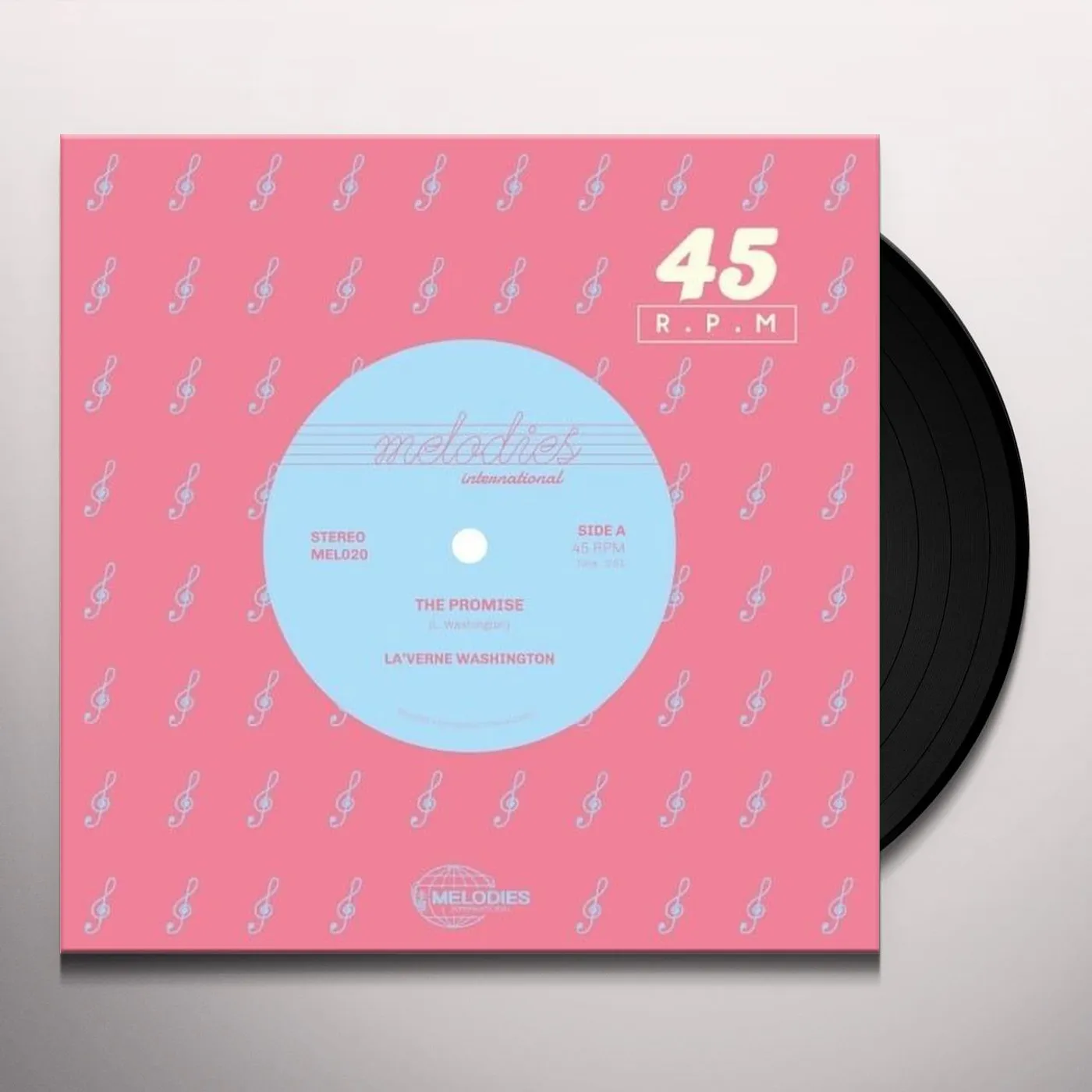 La'Verne Washington PROMISE / I FOUND WHAT I'VE BEEN SEARCHING Vinyl Record