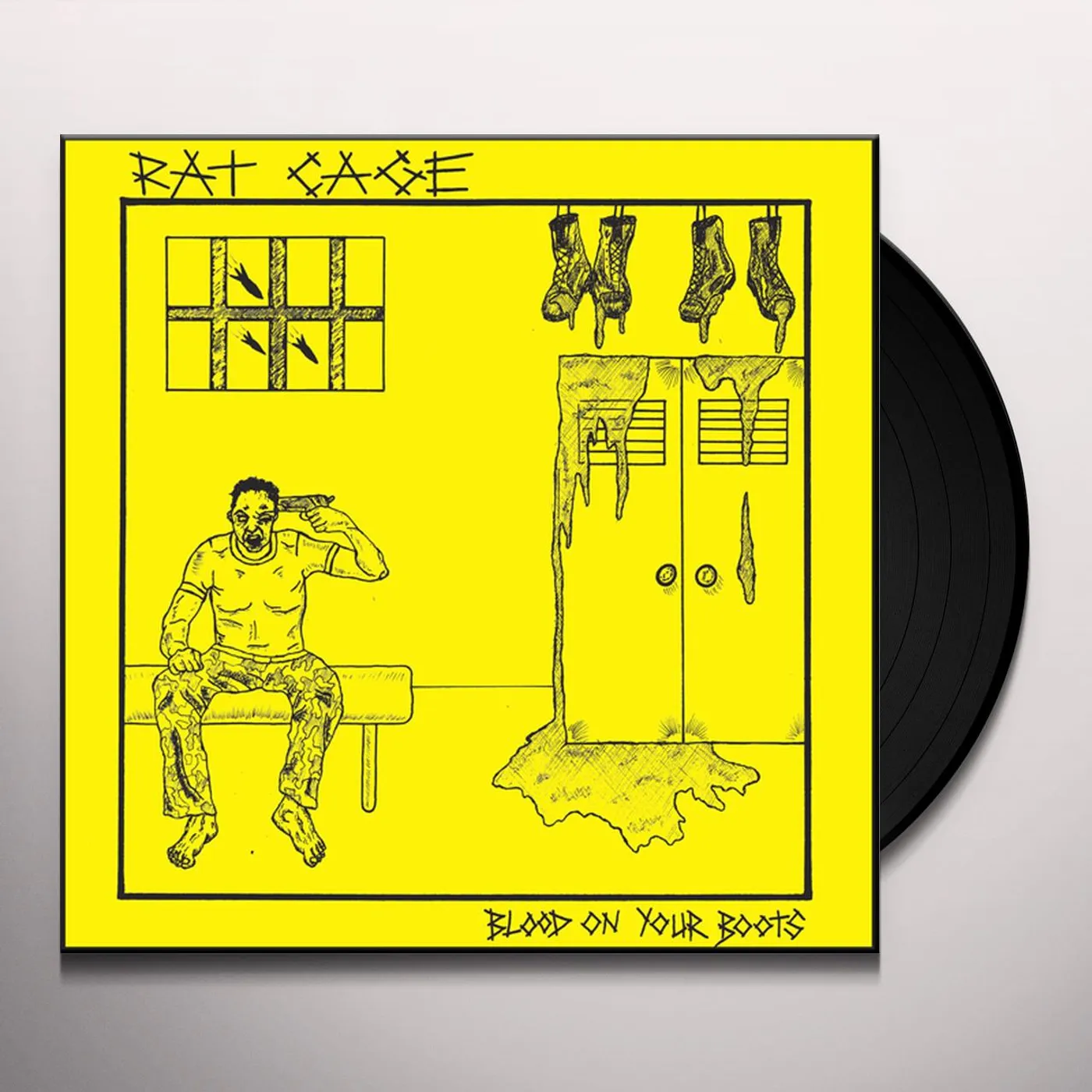 Rat Cage Blood on Your Boots Vinyl Record
