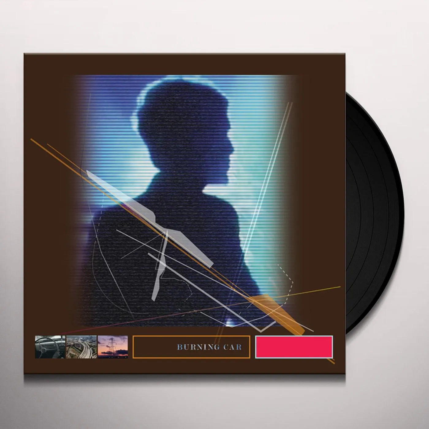 John Foxx BURNING CAR Vinyl Record