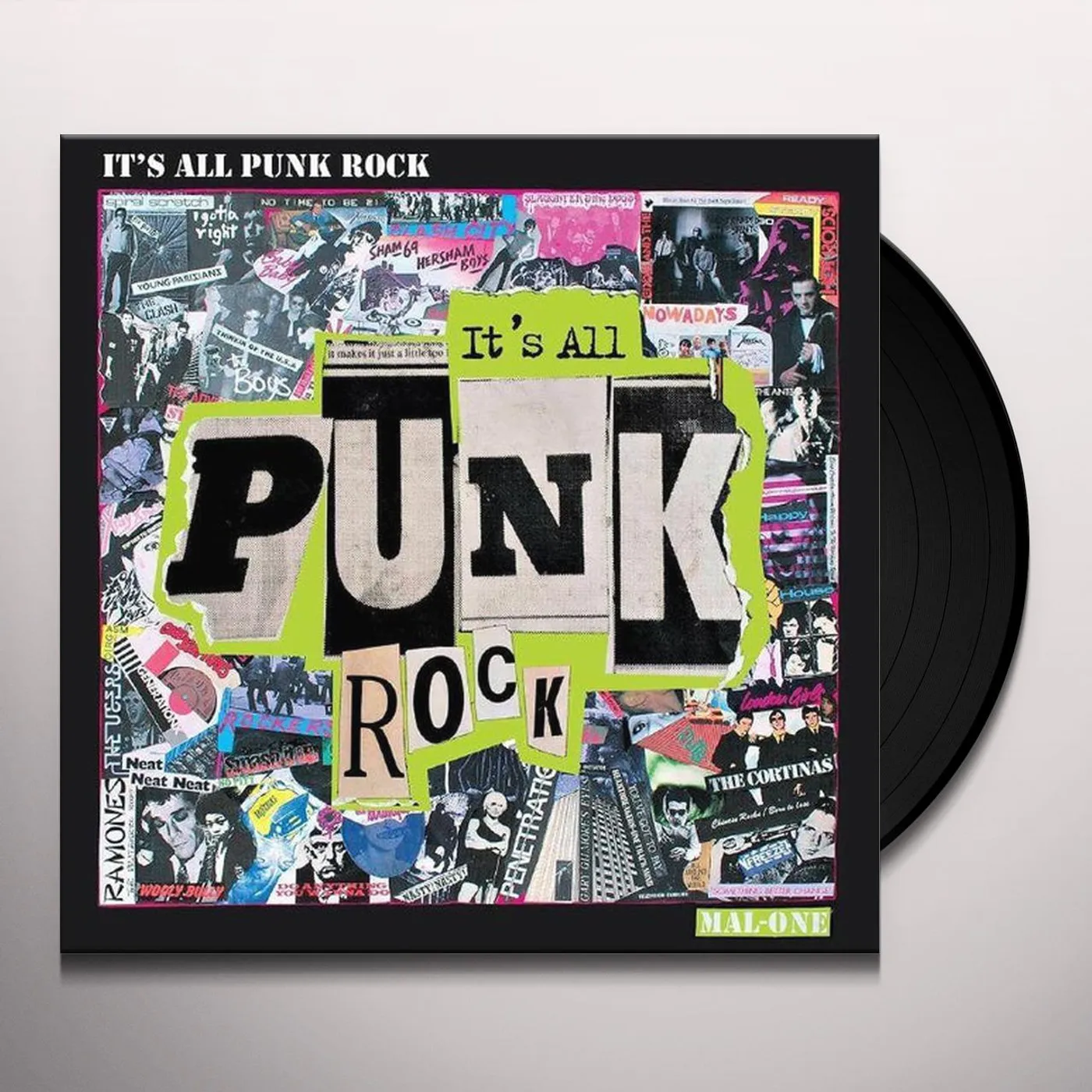 Mal-One IT'S ALL PUNK ROCK (LP/7INCH) Vinyl Record