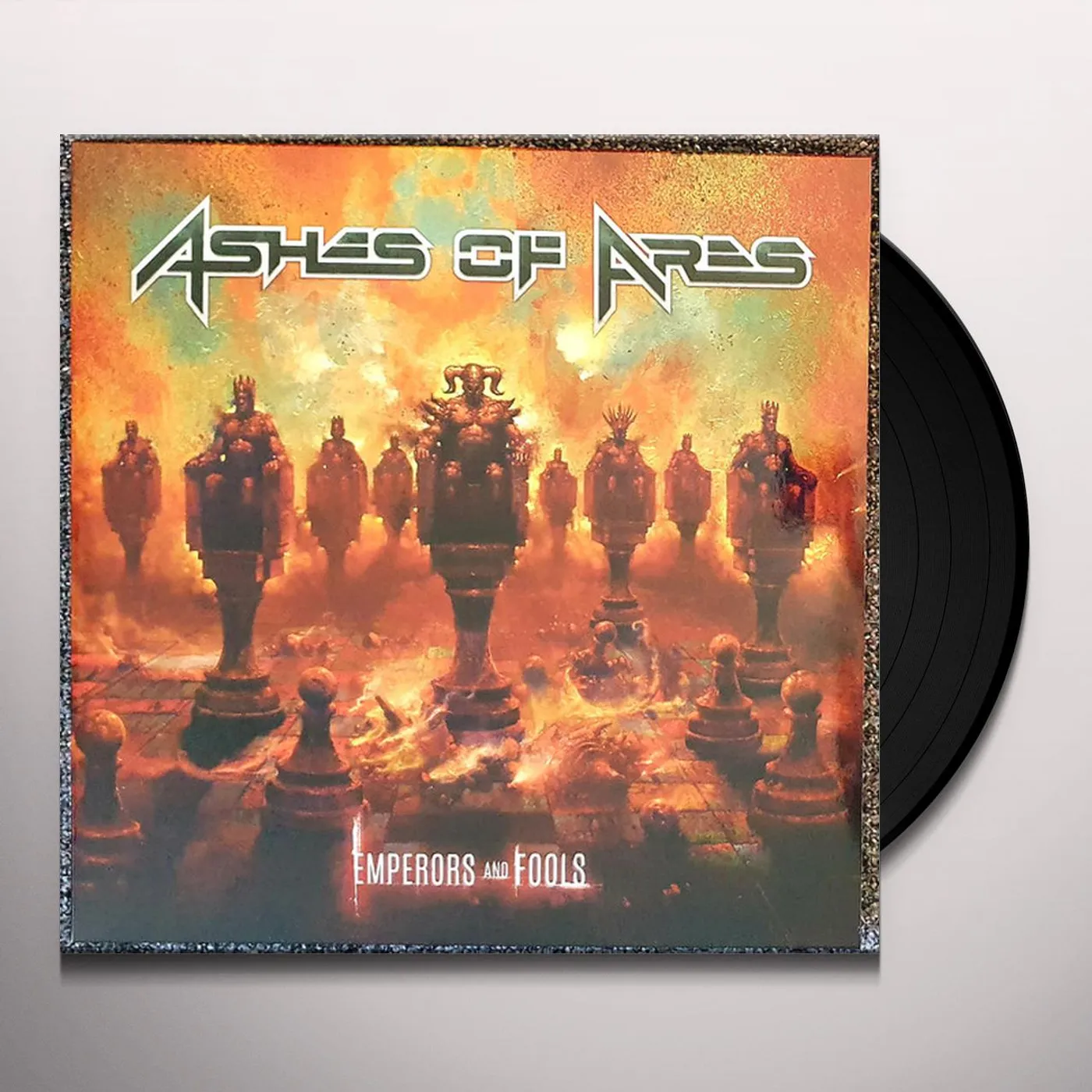 Ashes Of Ares EMPERORS & FOOLS (TURQUOISE/BLACK) Vinyl Record