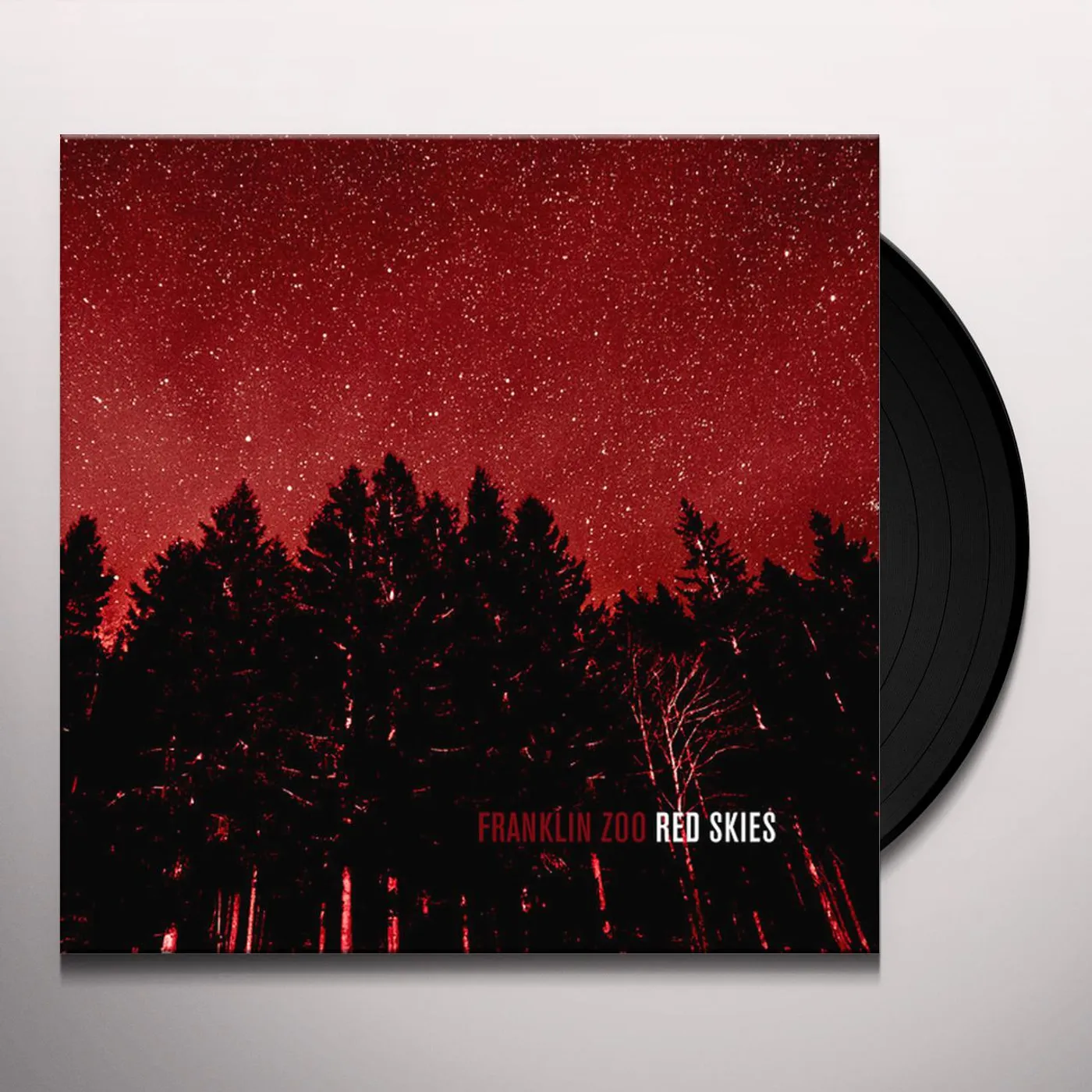 Franklin Zoo Red Skies Vinyl Record