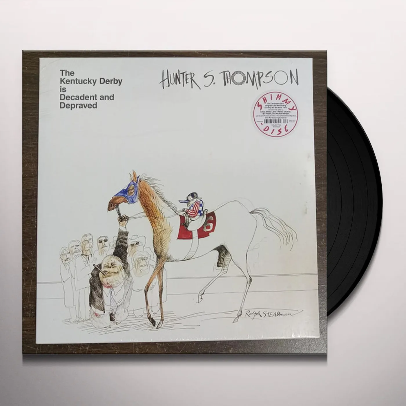 Hunter S. Thompson KENTUCKY DERBY IS DECADENT AND DEPRAVED Vinyl Record