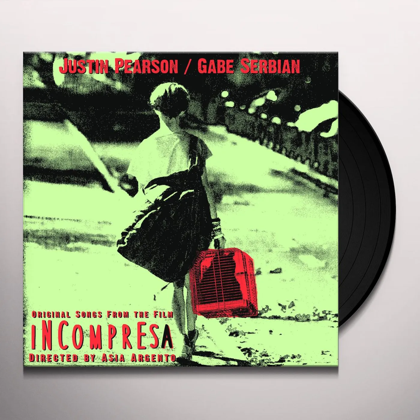 Justin Pearson / Gabe Serbian INCOMPRESA Vinyl Record
