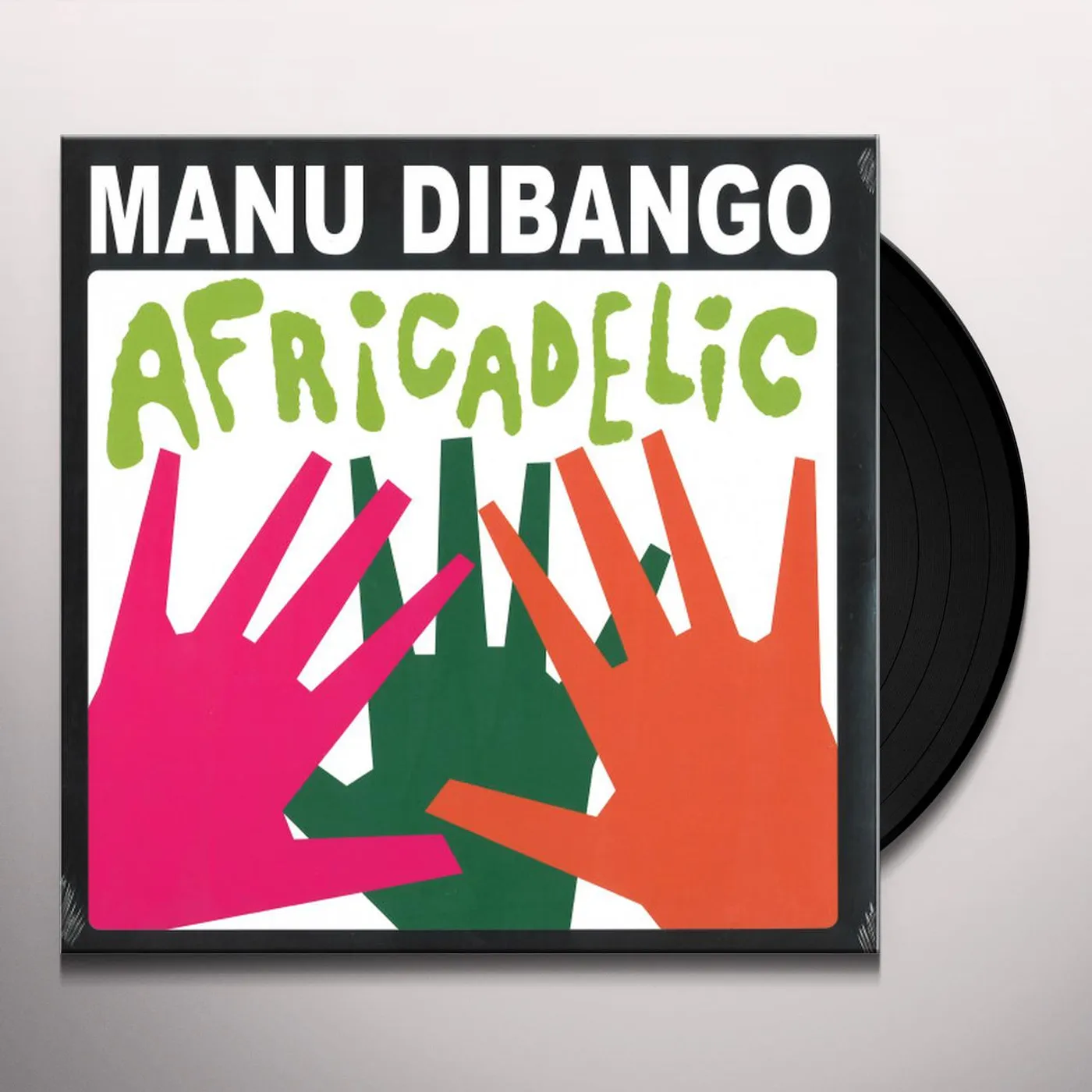 Manu Dibango Africadelic Vinyl Record