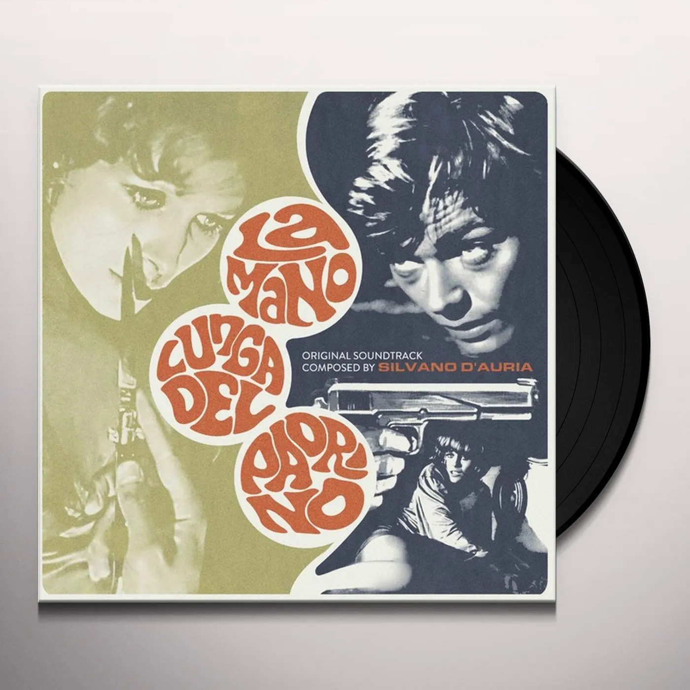 Silvano D'Auria LONG ARM OF GODFATHER (LA MANO LUNGA DEL PADRINO) Vinyl Record