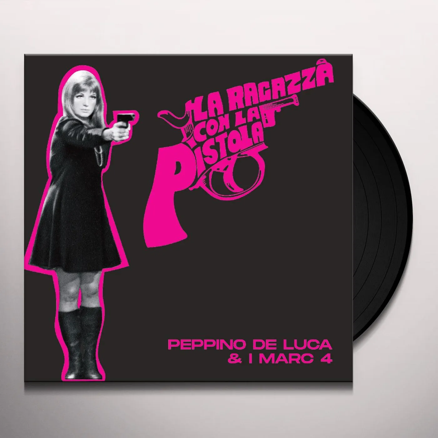 Peppino De Luca LA RAGAZZA CON LA PISTOLA / Original Soundtrack Vinyl Record