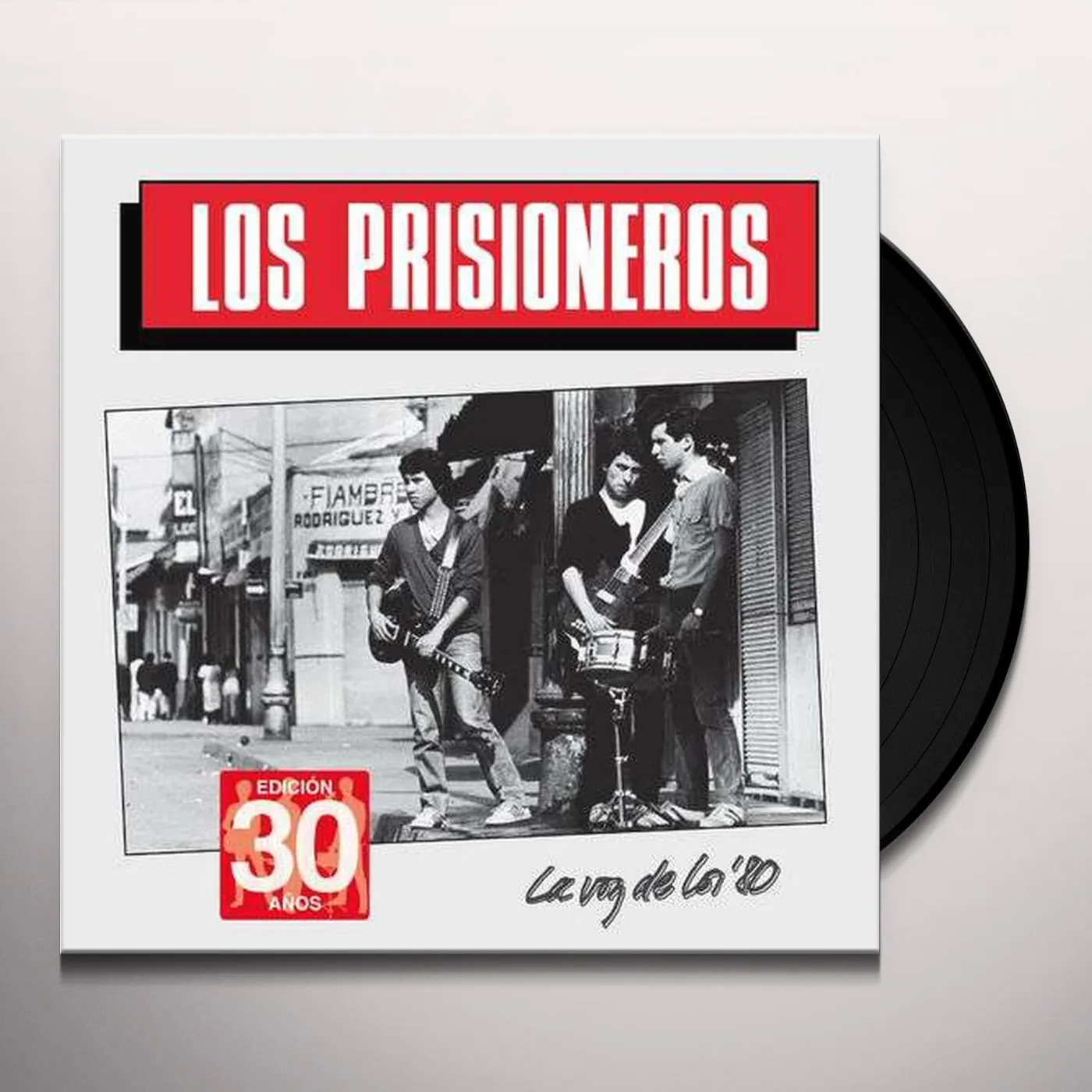 Los Prisioneros LA VOZ DE LOS '80 Vinyl Record