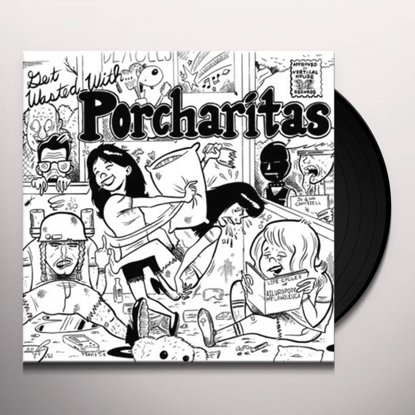 GET WASTED WITH THE PORCHARITAS Vinyl Record
